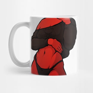 Beautiful succubus body Mug